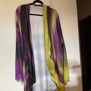 Plus Size MISSLOOK Kimono, Purple